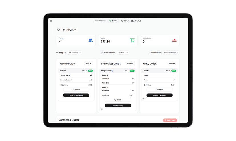 Digital Order Management