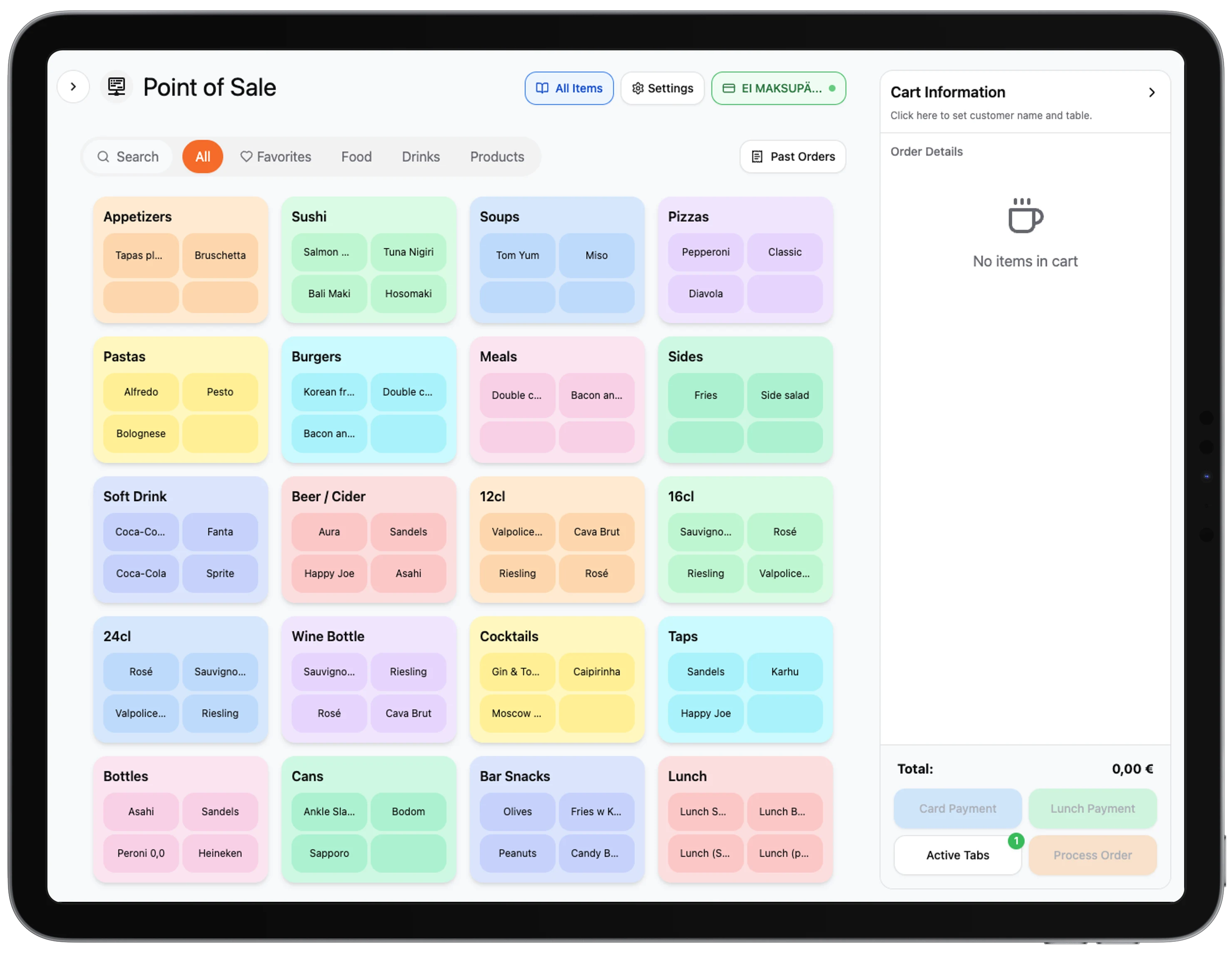Advanced POS System
