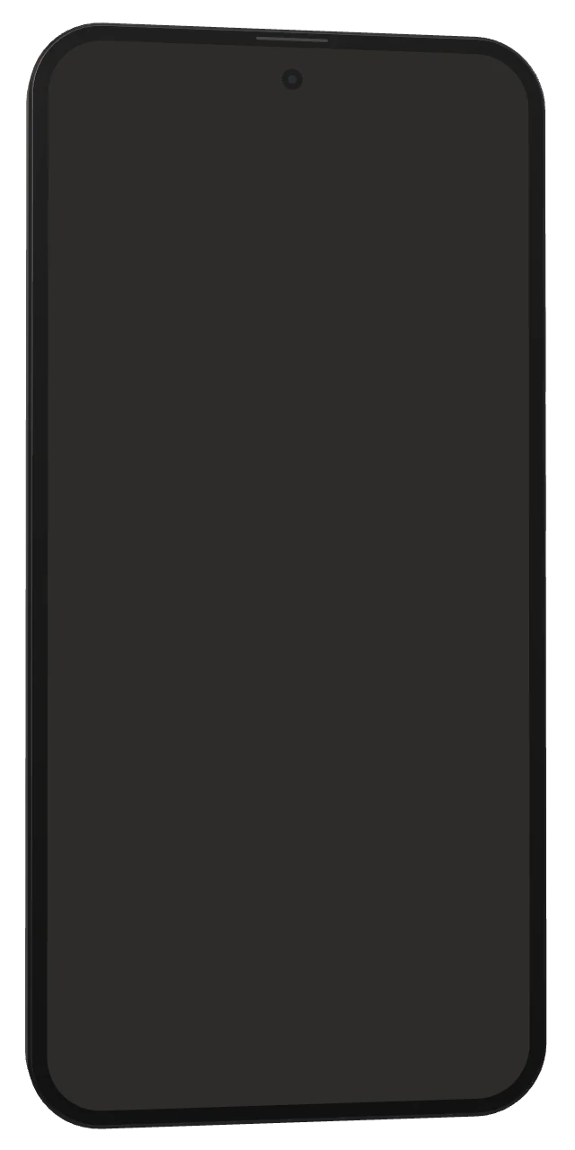A phone with Fiest on screen
